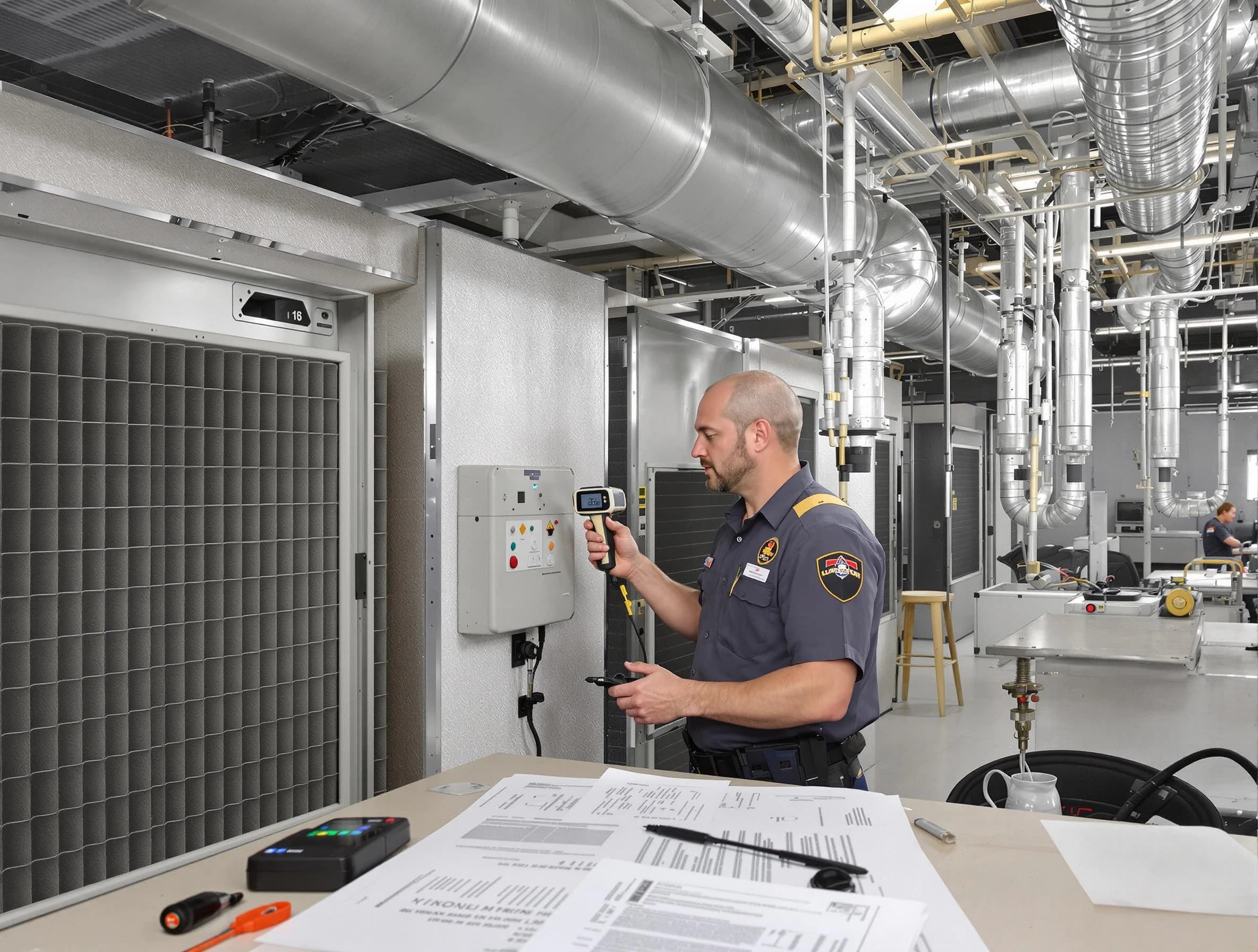 Professional filter system inspection by Woodmoor Air Duct Cleaning in Woodmoor