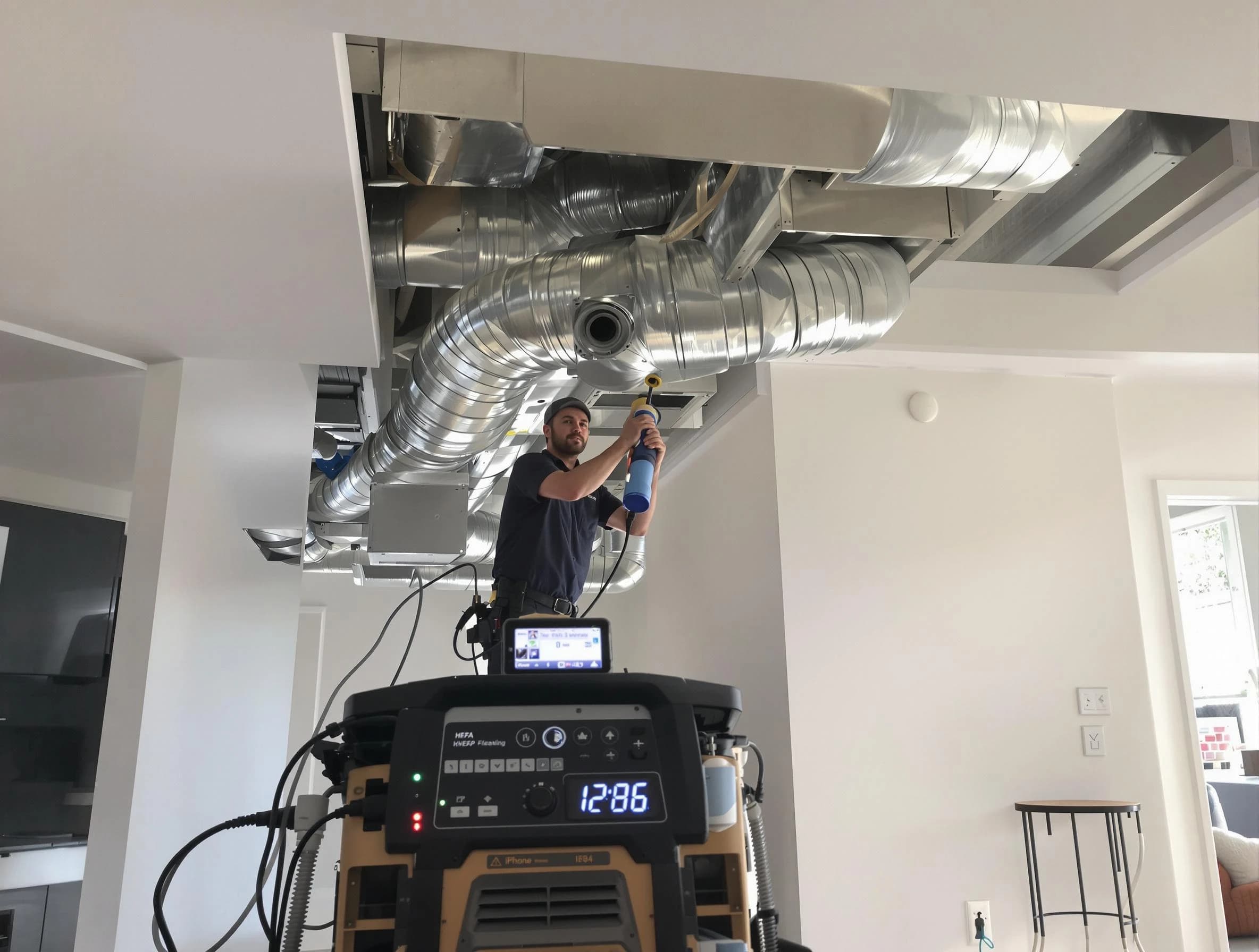 Advanced pure air duct cleaning by Woodmoor Air Duct Cleaning in Woodmoor
