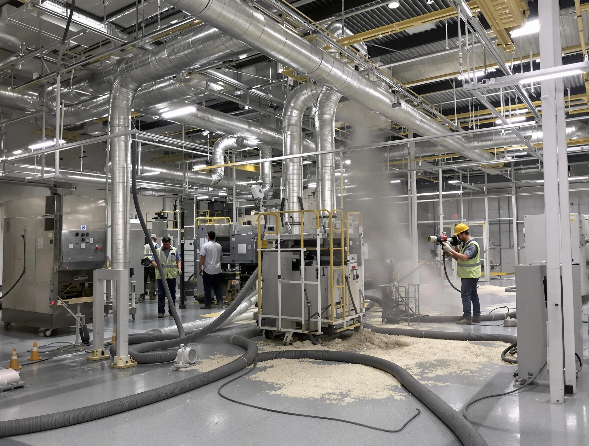 Heavy-duty industrial duct cleaning by Woodmoor Air Duct Cleaning in Woodmoor